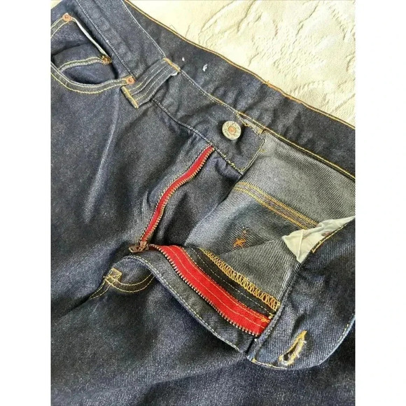 Marquee Vega Co Indigo Blue Men's Ringspun Selvedge Denim Jeans 42W X 30L (40) - Picture 9 of 16